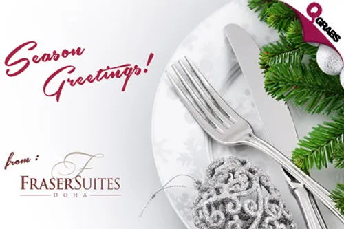 For QR70 Kids/QR145 Adults, Feast on a Holiday Dinner Buffet on Christmas Eve! (QR120/QR240 Value)